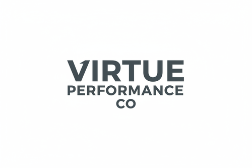 virtueperformanceco logo make simple and big